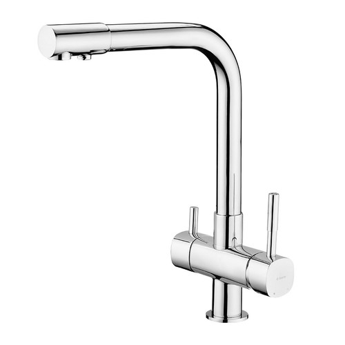 Wege armatur basico chrom - 3-wege-armatur, l