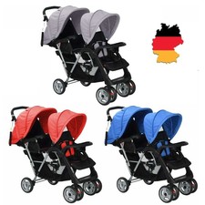 Baby Geschwisterwagen Kinderbuggy Kinderwagen Buggy Zwillingswagen Geschwister