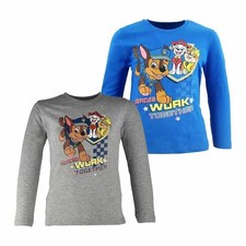 PAW Patrol Chase Marshall Rubble Kinder Jungen Langarmshirt Gr. 98 - 128