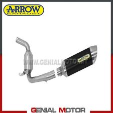 Komplett Auspuff Arrow Thunder Aluminium Schwarz fur KTM Duke 390 2013 > 2016