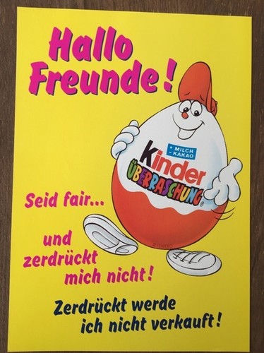 Werbeblatt eiermann - Ü-ei,