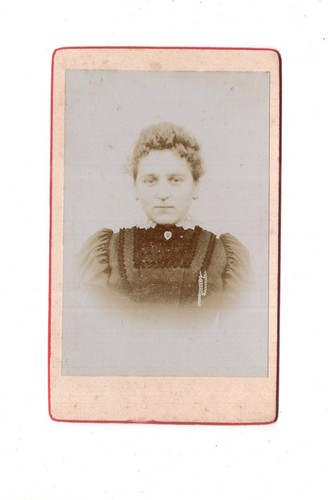 Cdv foto damenportrait - cdv,