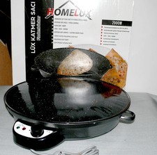 Homelux GNS 4 Katmer Kocher Fladenbrot Crepes Brot Yufka SAC Grill Automat 50 cm