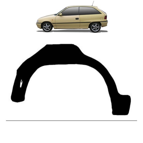 Seitenwand kotflügel hinten - seitenwand,