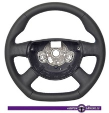 Lenkrad für VW Passat 3C B6 Abgeflacht Lederlenkrad Leder Tuning 30-3055