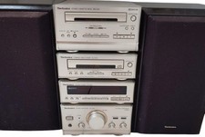 Technics SC-CA01 Stereoanlage mit Boxen mit Fernbedienung Top Zustand