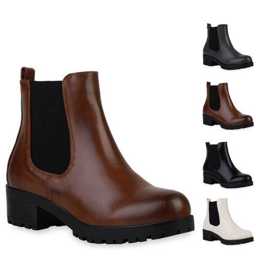 Damen stiefeletten chelsea - damen,