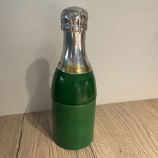 Champagner Flasche aus Porzellan, Dose, Deko, Champagner, Rarität, Höhe 15,5 cm