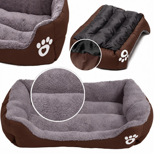 Hundebett xxl 75x60 braun - xxl,