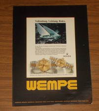 Seltene Werbung vintage ROLEX