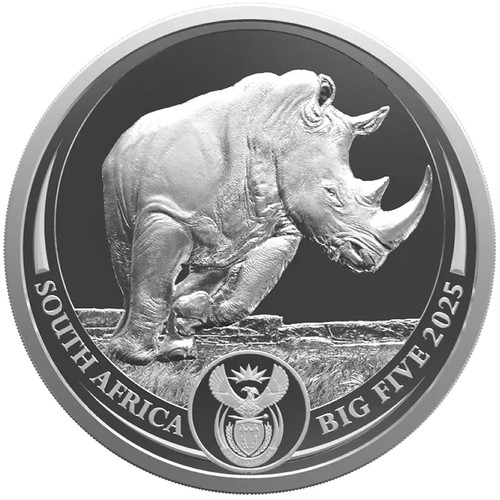 Silbermünze 1kg big five - silbermünze, iii