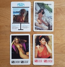 4x DDR Taschenkalender Erotik Akt Pin Up Frauen ORWO Carl Zeiss Jena #003