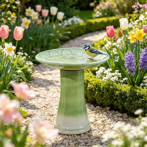 Vogelbad keramik ø43cm - vogelbad, höhe