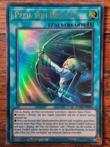 Yugioh pfeil von regulus - pfeil,