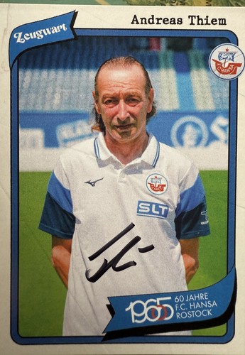 Autogrammkarte zeugwart - autogrammkarte,