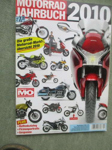 Motorrad jahrbuch 2010 bmw s - motorrad,