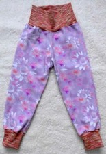 Hose ♥ Mitwachshose ♥ Blumen ♥ Blumenmuster ♥ Flieder ♥ handmade