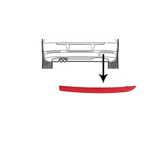 Rückstrahler van wezel - 1x,