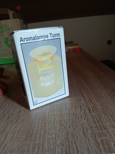 Aromalampe turm aus keramik - aromalampe,