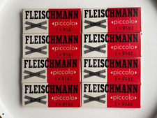 Fleischmann N - 8x 9161 Kreuzung 30° - gebraucht mit OVP