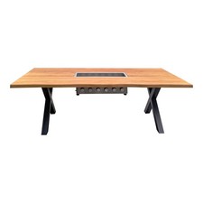 Gartentisch, Grilltisch mit 6