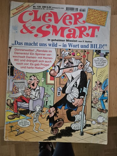 Clever smart comics - comics, 136