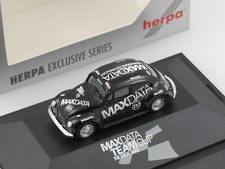 Herpa VW Beetle Maxdata The Great Race PC Showcase Rare! OVP STG 1601-25-77