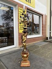 Stehlampe Engel Figurenlampe Barockstil Lampe mit Putto 160 cm 5 Flammig