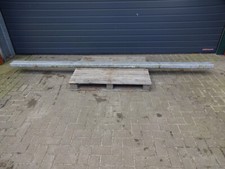 Vierkantrohr Feuerverzinkt 3380 x 145 x 65 Stärke 5mm Konstruktionseisen