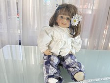 Künstlerpuppe Brigitte Leman