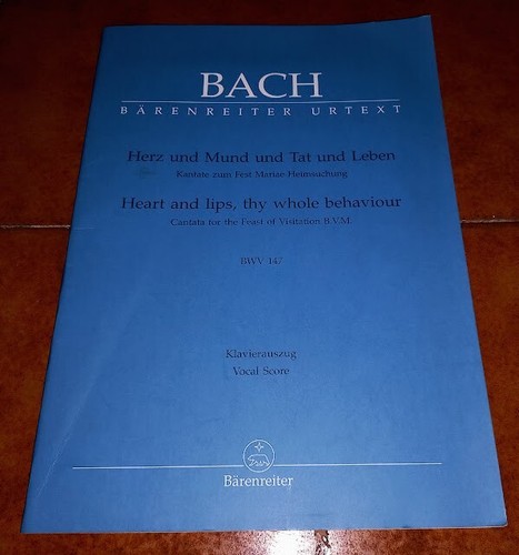 Bach partitur bwv 147 - partitur,