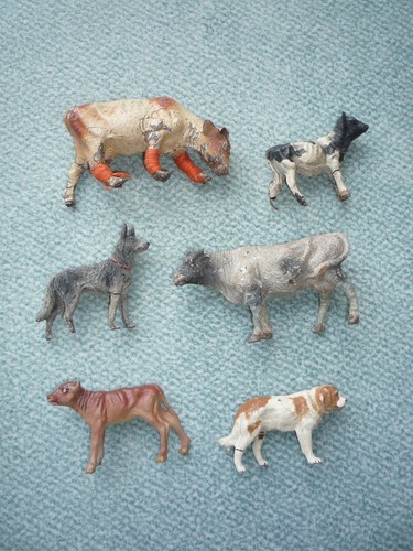Alte tiere figuren aus - 10,