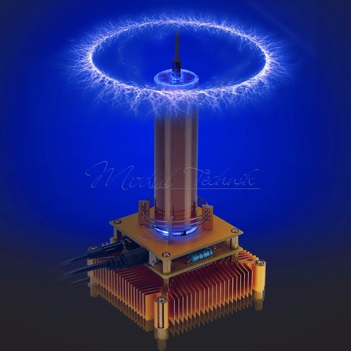 Mini music tesla coil - tesla, plasma