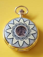 Mechanische Taschenuhr Herrenuhr Pocket Watch LÄUFT 3-12