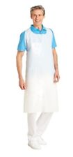 Leiber Einmal Schutzschürze Schürze weiß weiss 120 cm lang, 75 cm breit