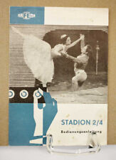 Rafena Stadion 2/4 (Falt-Prospekt), 1965 (DDR) Bedienungsanleitung
