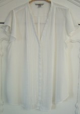 LUFTIGE H&M BLUSE 50 WEISS