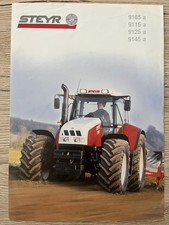 Steyr 9105 9115 9125 9145 Traktor Prospekt Datenblatt Tractor Brochure