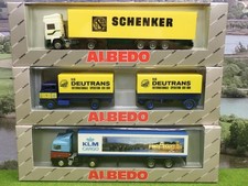 Albedo H0 Konvolut 3 x LKW SZ HZ Schenker etc in OVP  (VH) C1112