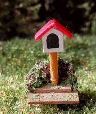 Preiser Holz H0 544 Martel lang Marktstand  alt antik 50er Jahre