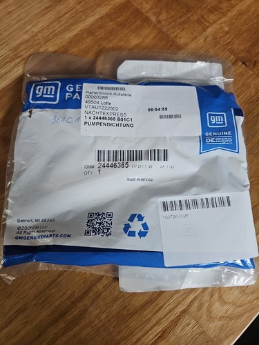 Opel pumpendichtung - opel,