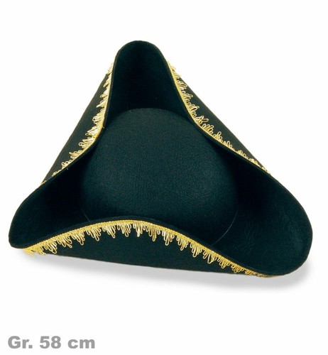 Hut piratenkapitän 58 cm - hut,