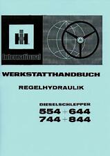 Werkstatthandbuch Regelhydraulik IHC 554 644 744 844  Hydraulik