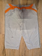 Adidas   Gr. XXL   grau /orange   ausgefallene 3/4  Hose mit  Eingrifftaschen ❤️