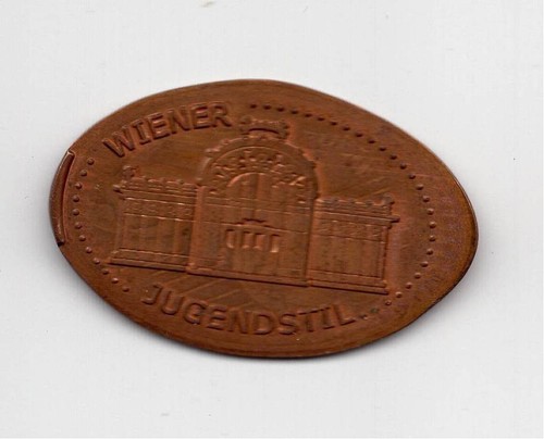 Elongated coin österreich - coin,