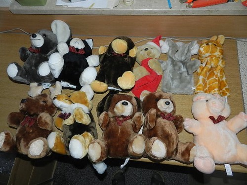 Stück handpuppe bär - 11,