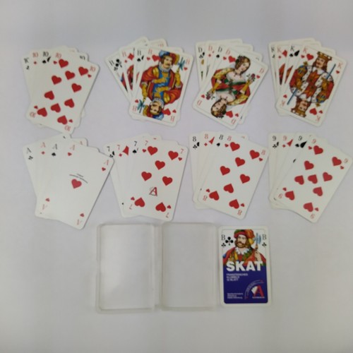 Klassisches skat kartenspiel - klassisches,