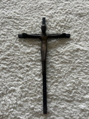 Jesus kreuz vermutlich messing - jesus,