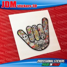 Aufkleber 3D mit Harz