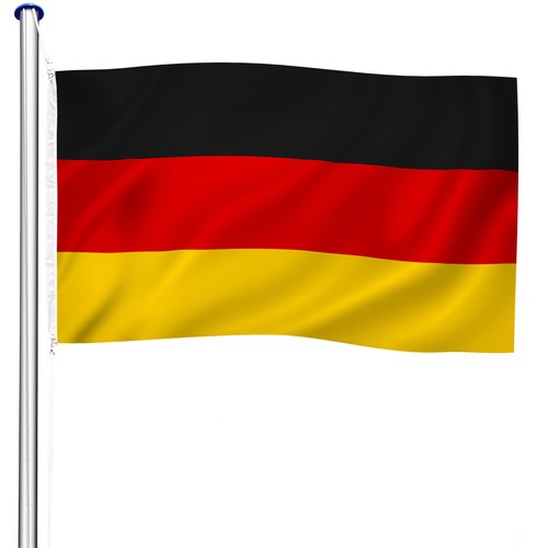 Aluminium fahnenmast - aluminium,